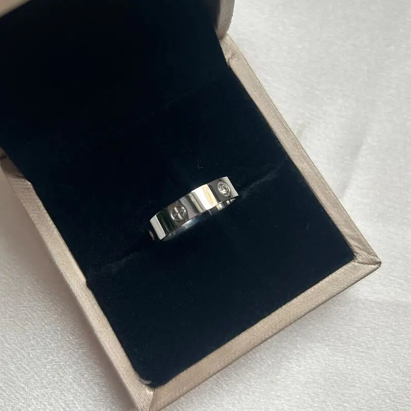LOVE Stainless Steel Rings