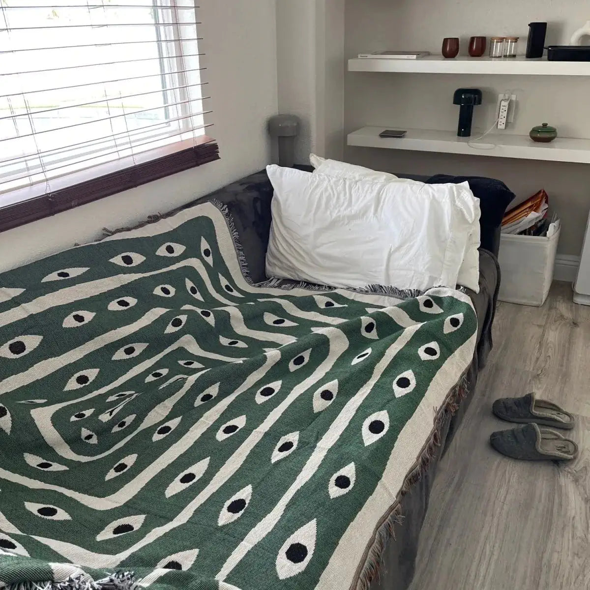 Snake Eye Throw Blanket