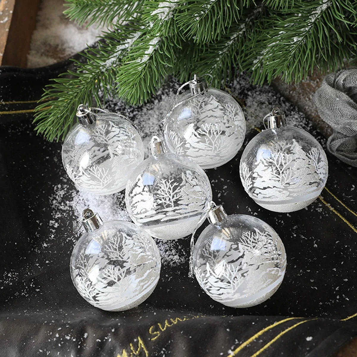 Christmas Transparent Ball Ornaments