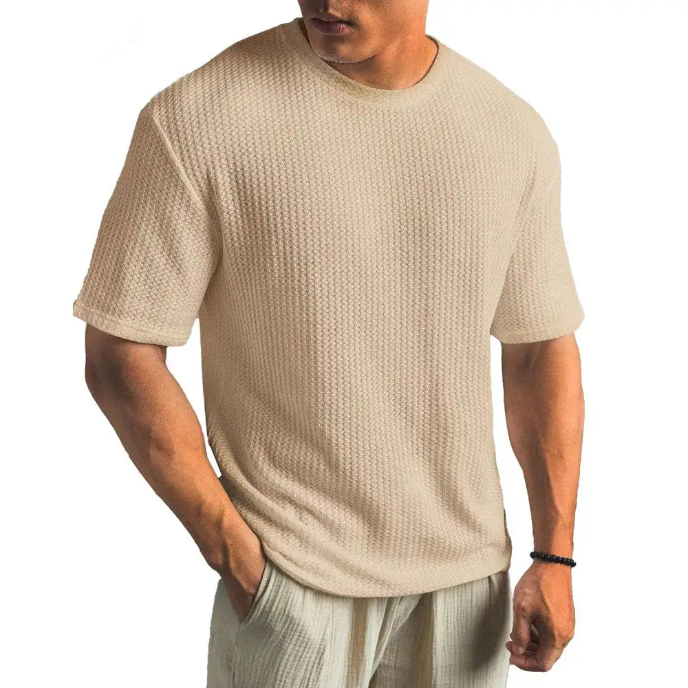 Outstanding Waffle-Knit Tee