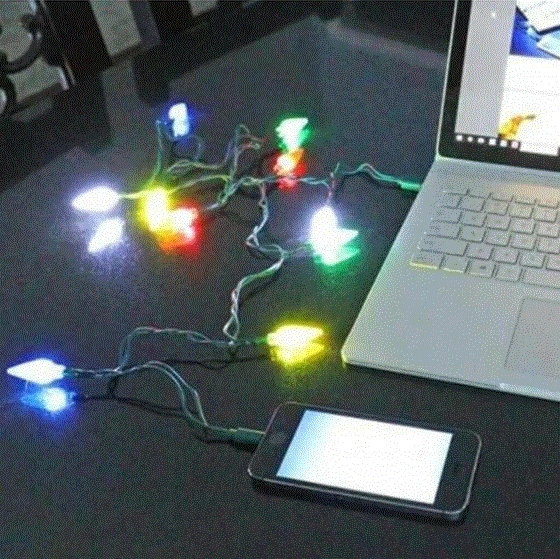 Christmas Led Charging Cord