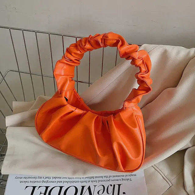 Cloud Pleated Handbag