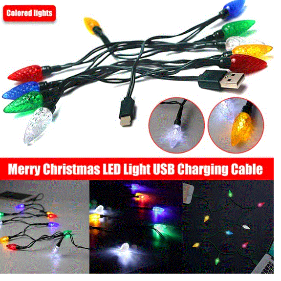 Christmas Led Charging Cord