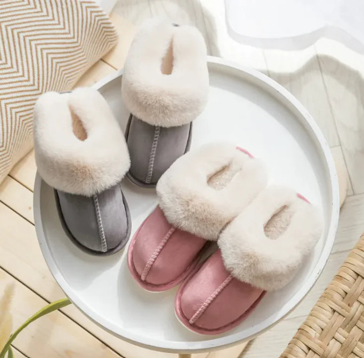 Nordic Cozy Plush Slippers