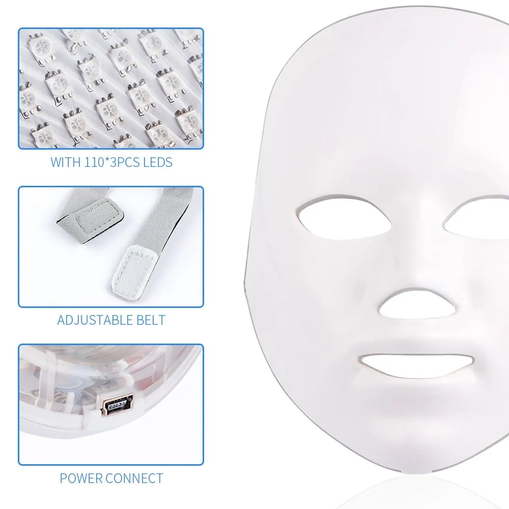 LED Photon Therapy Facial Mask