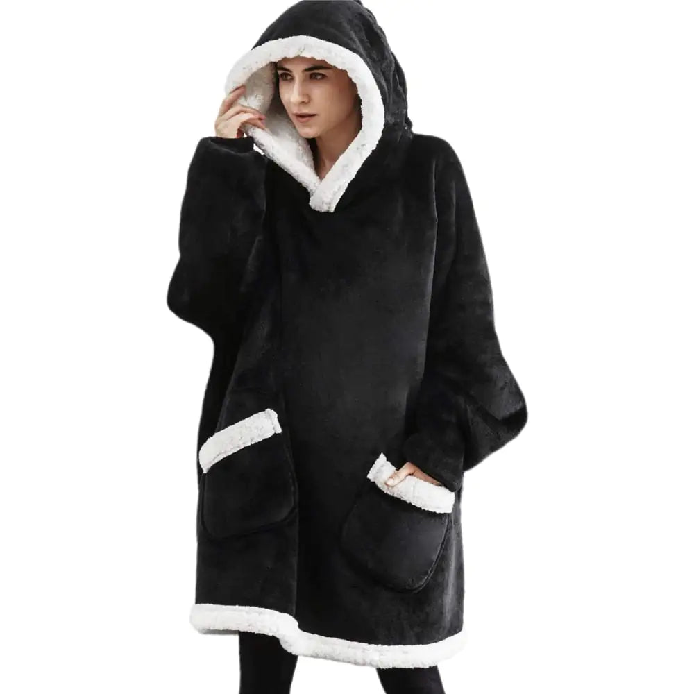 SnugCloak Hoodie Blanket