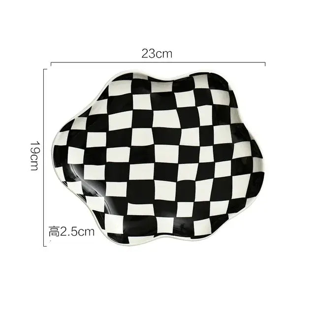 Nordic Checkerboard Jewelry Tray