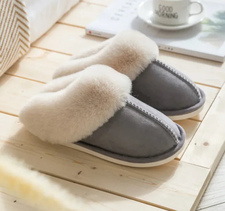 Nordic Cozy Plush Slippers