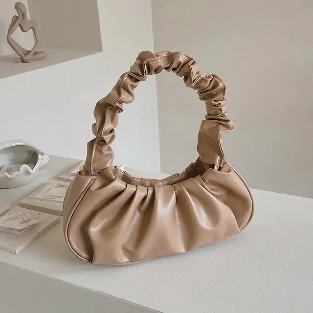 Cloud Pleated Handbag