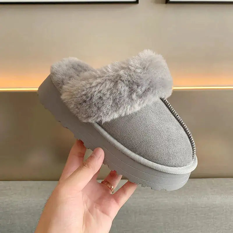 Cloudy Fur Slippers