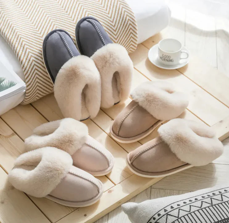 Nordic Cozy Plush Slippers