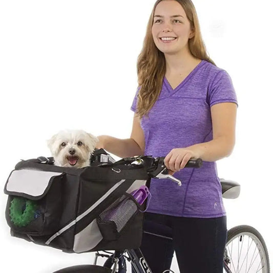 Dog Bicycle Basket Carrier