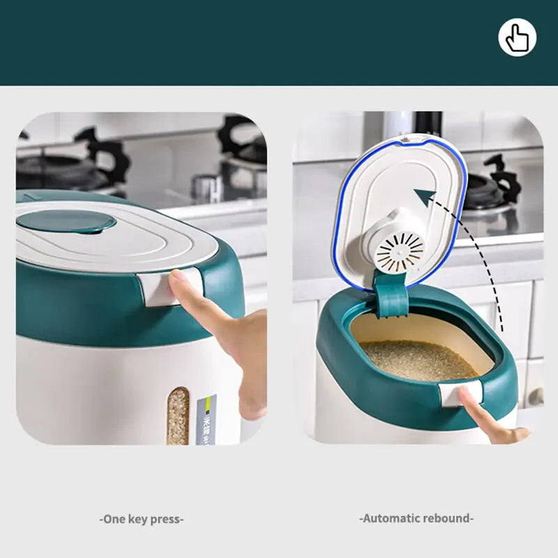 Automatic Food Storage Bin