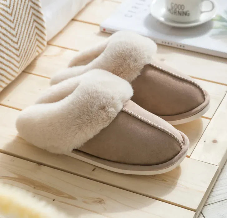 Nordic Cozy Plush Slippers