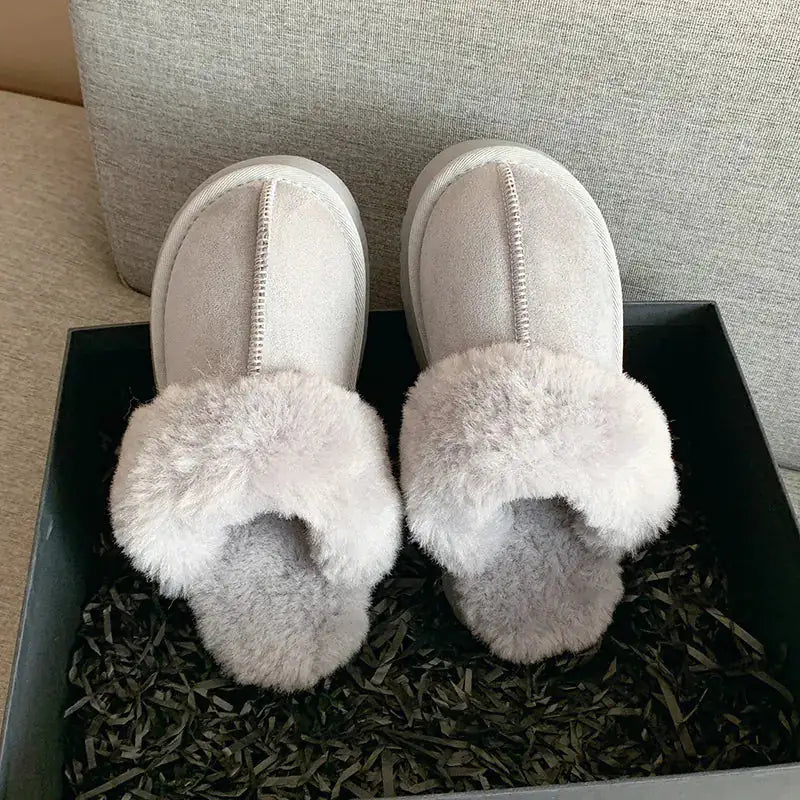 Cloudy Fur Slippers