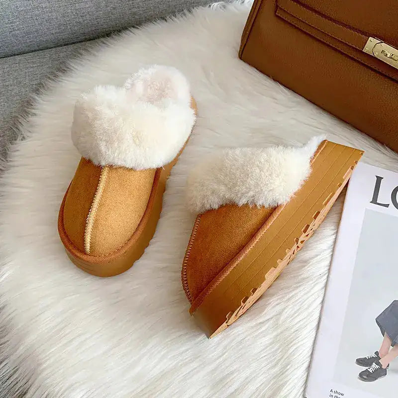 Cloudy Fur Slippers