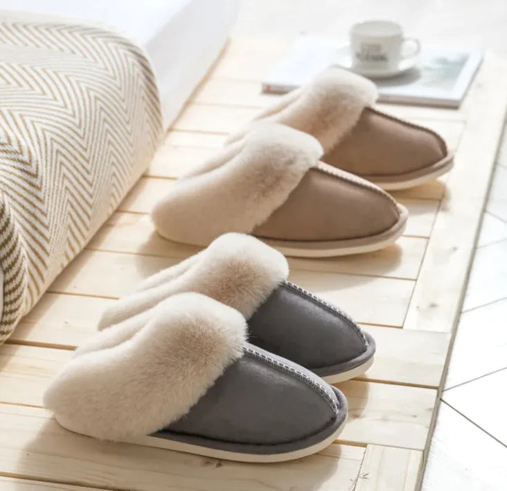 Nordic Cozy Plush Slippers