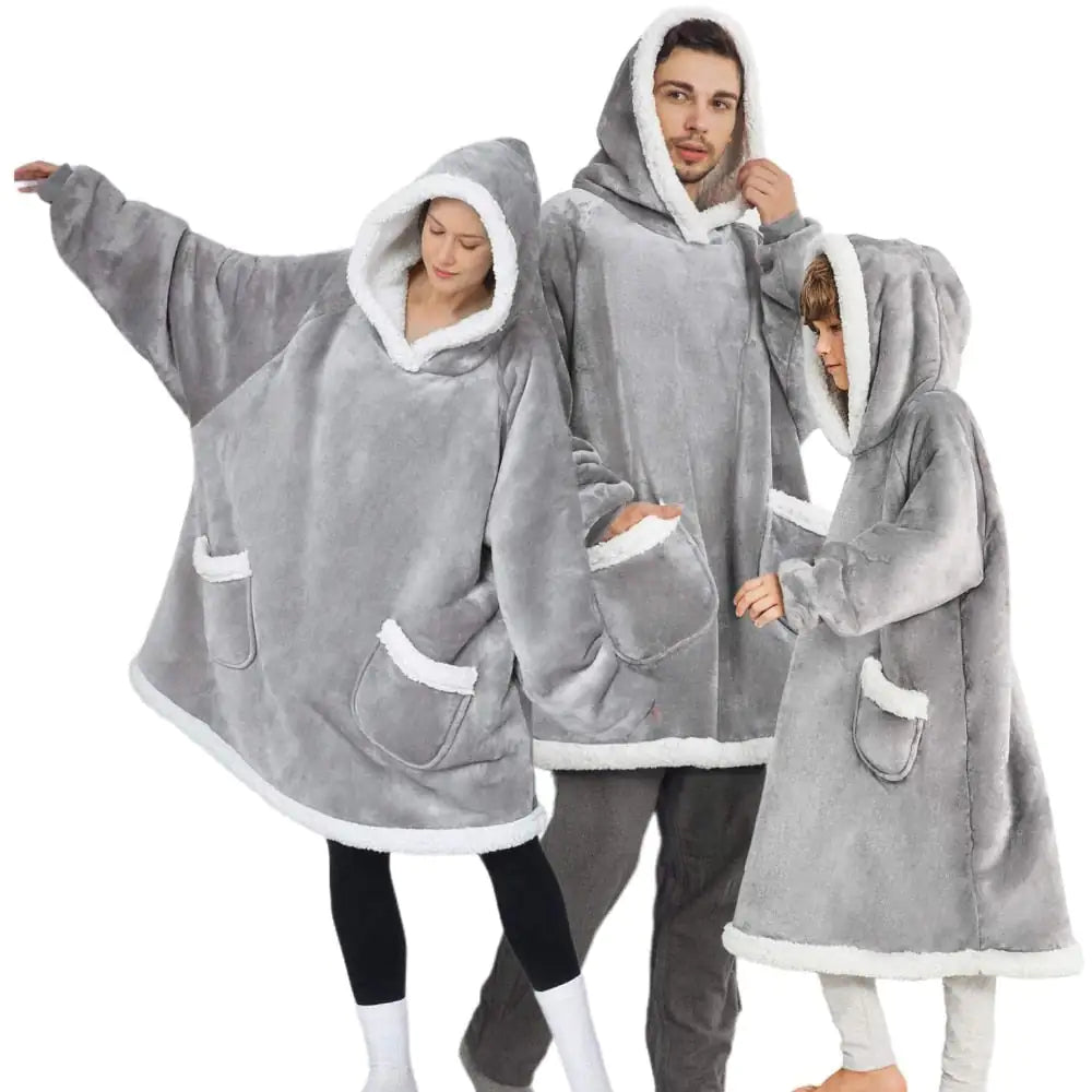 SnugCloak Hoodie Blanket