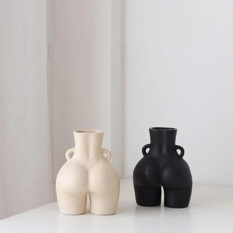 Human Body Ceramics Vases