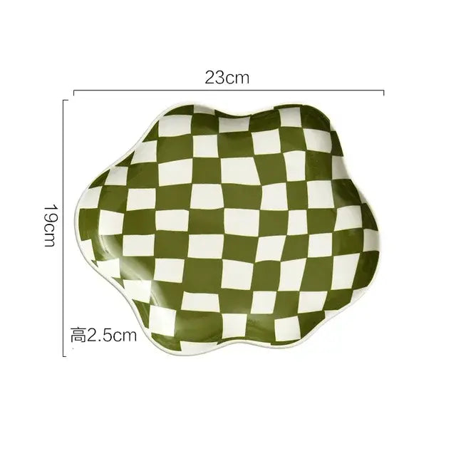 Nordic Checkerboard Jewelry Tray