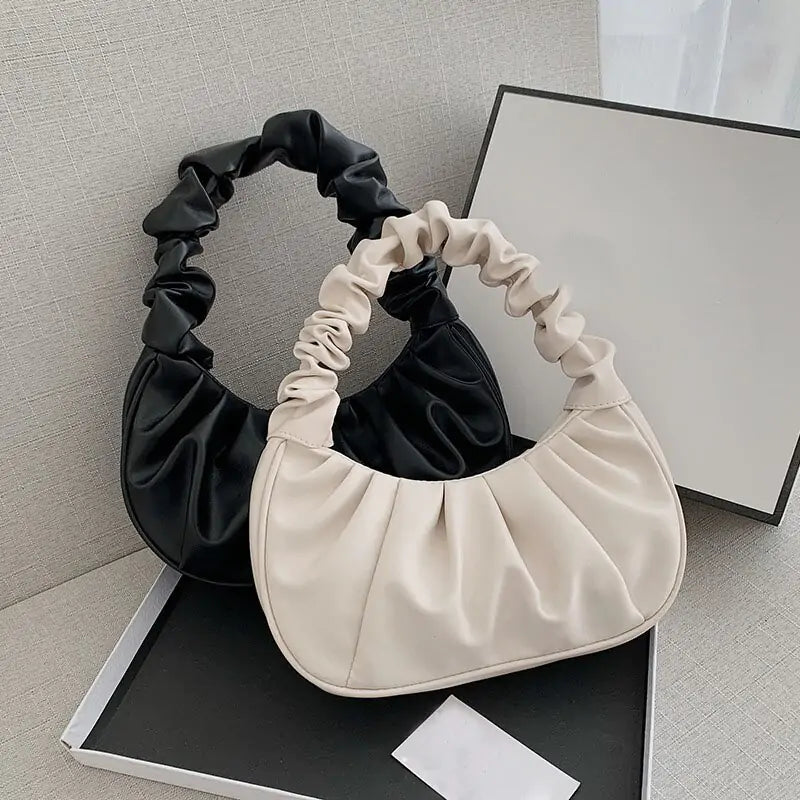 Cloud Pleated Handbag