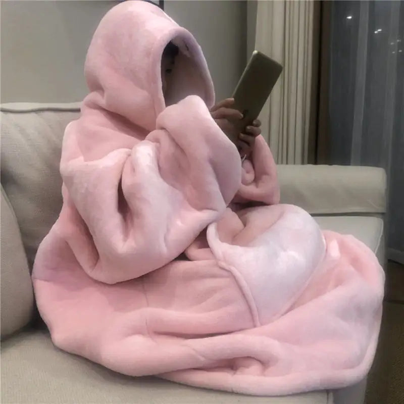 SnugCloak Hoodie Blanket