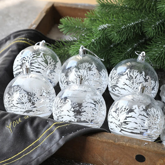 Christmas Transparent Ball Ornaments