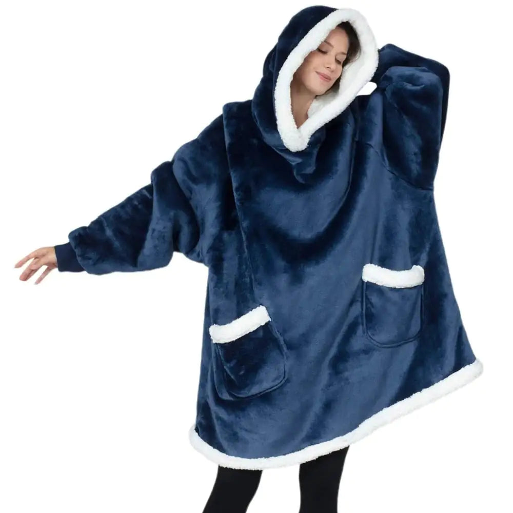 SnugCloak Hoodie Blanket