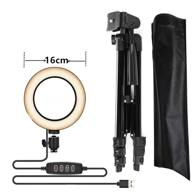 Bluetooth Tripod and Ring Light