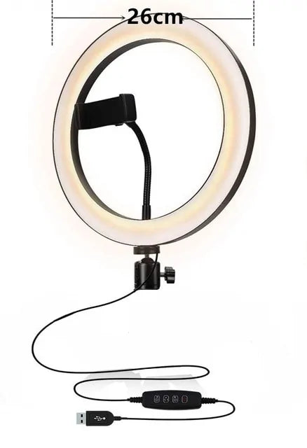 Bluetooth Tripod and Ring Light