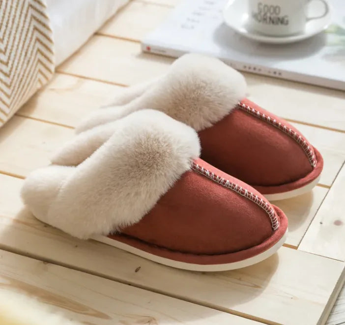 Nordic Cozy Plush Slippers