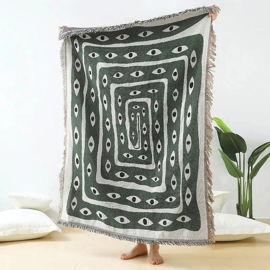 Snake Eye Throw Blanket