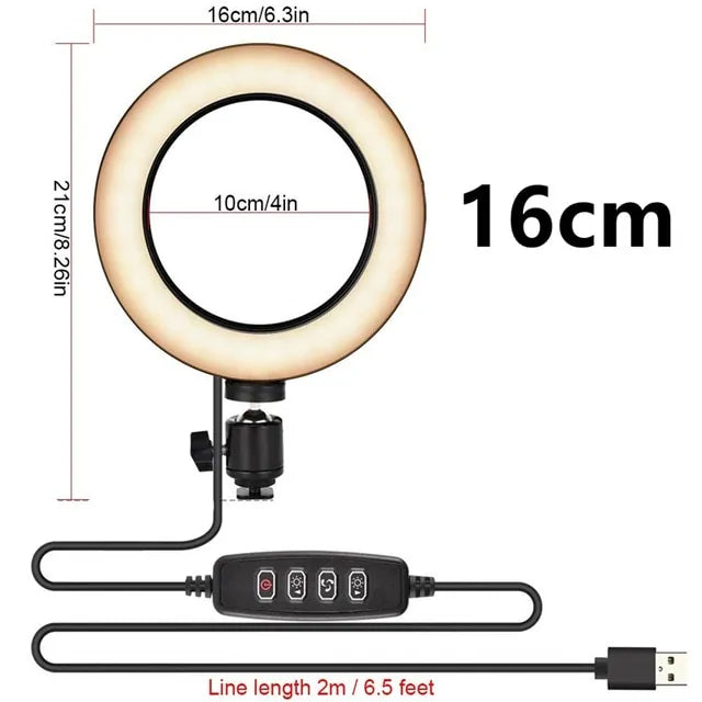 Bluetooth Tripod and Ring Light