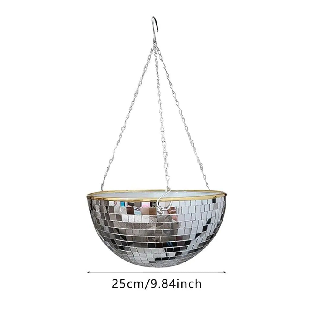 Disco Hanging Flower Pot