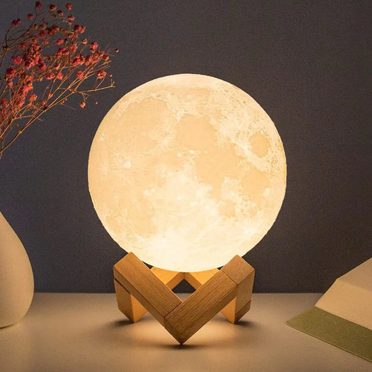 LED Battery Moon Lamp