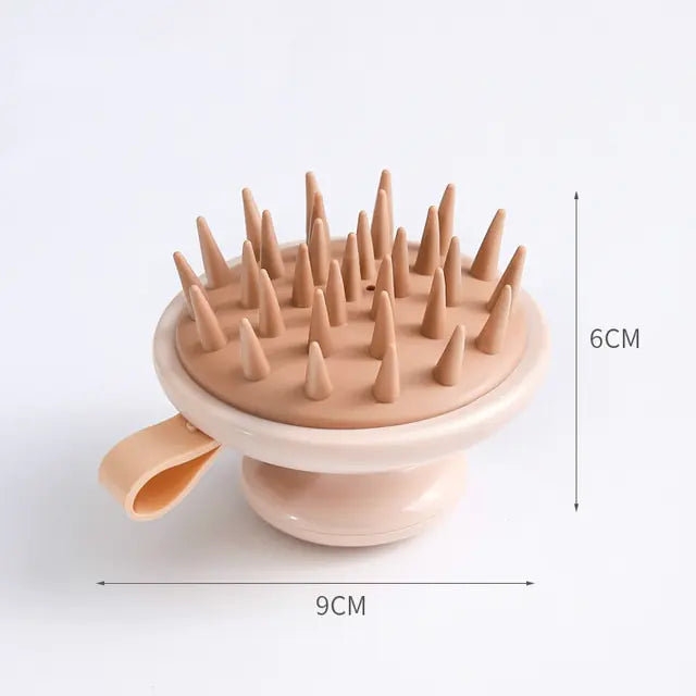 Silicone Head Scalp Massage Brush