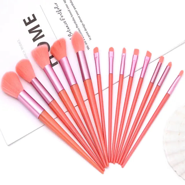 13Pcs Soft Fluffy Makeup Brushes Set